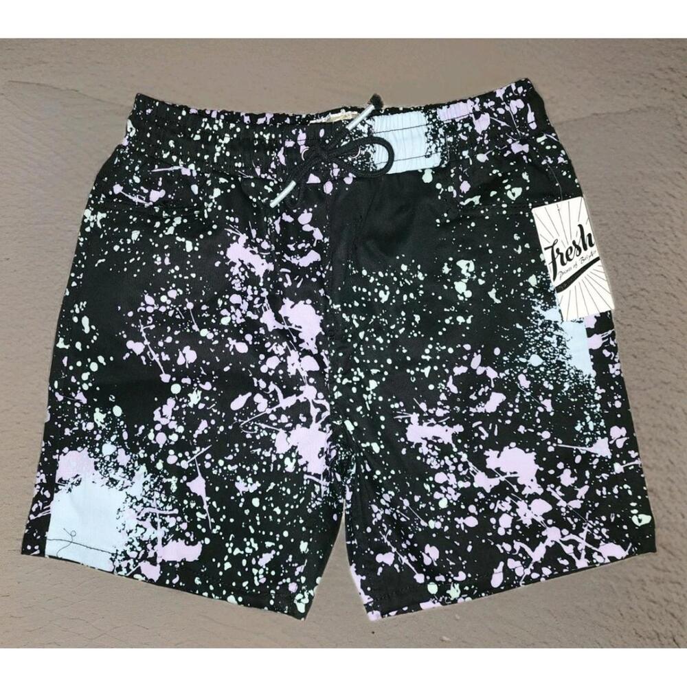 Fresh Prints of Bel Air Paint Splatter Shorts Size Medium